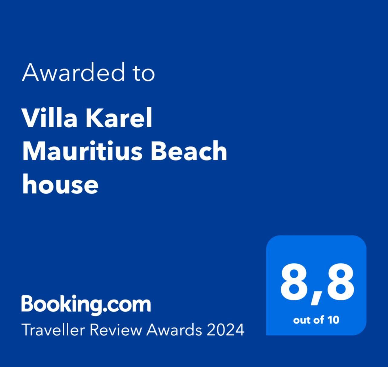 Villa Karel Mauritius Beach House Riambel Bagian luar foto