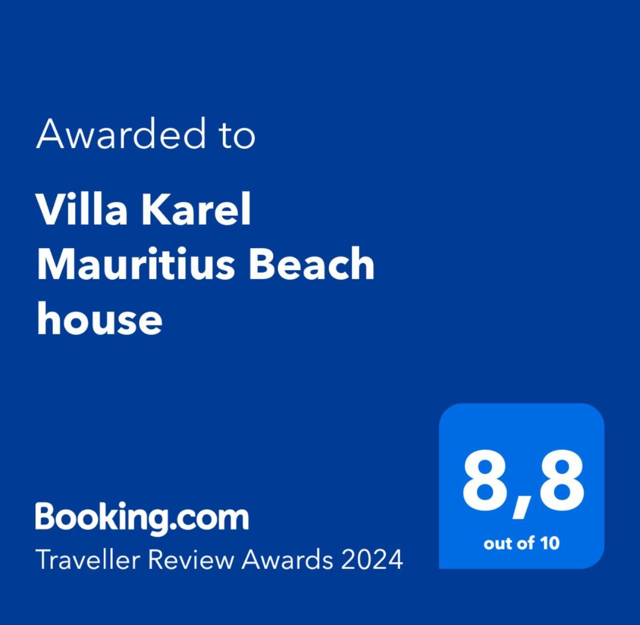 Villa Karel Mauritius Beach House Riambel Bagian luar foto