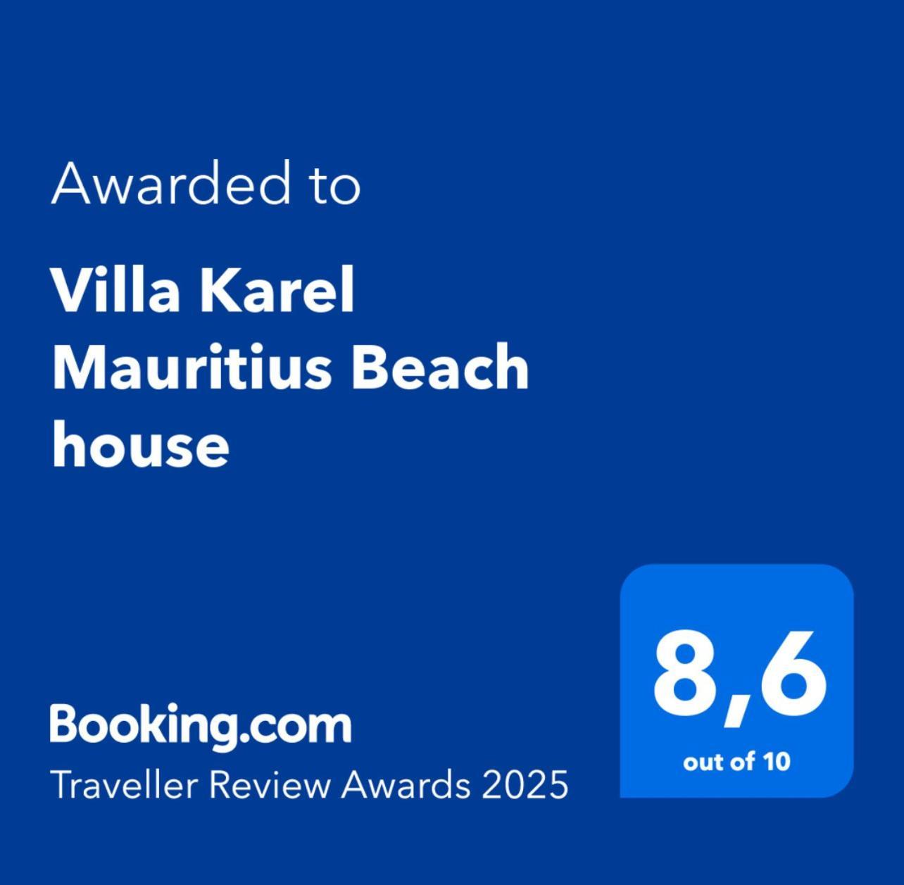 Villa Karel Mauritius Beach House Riambel Bagian luar foto